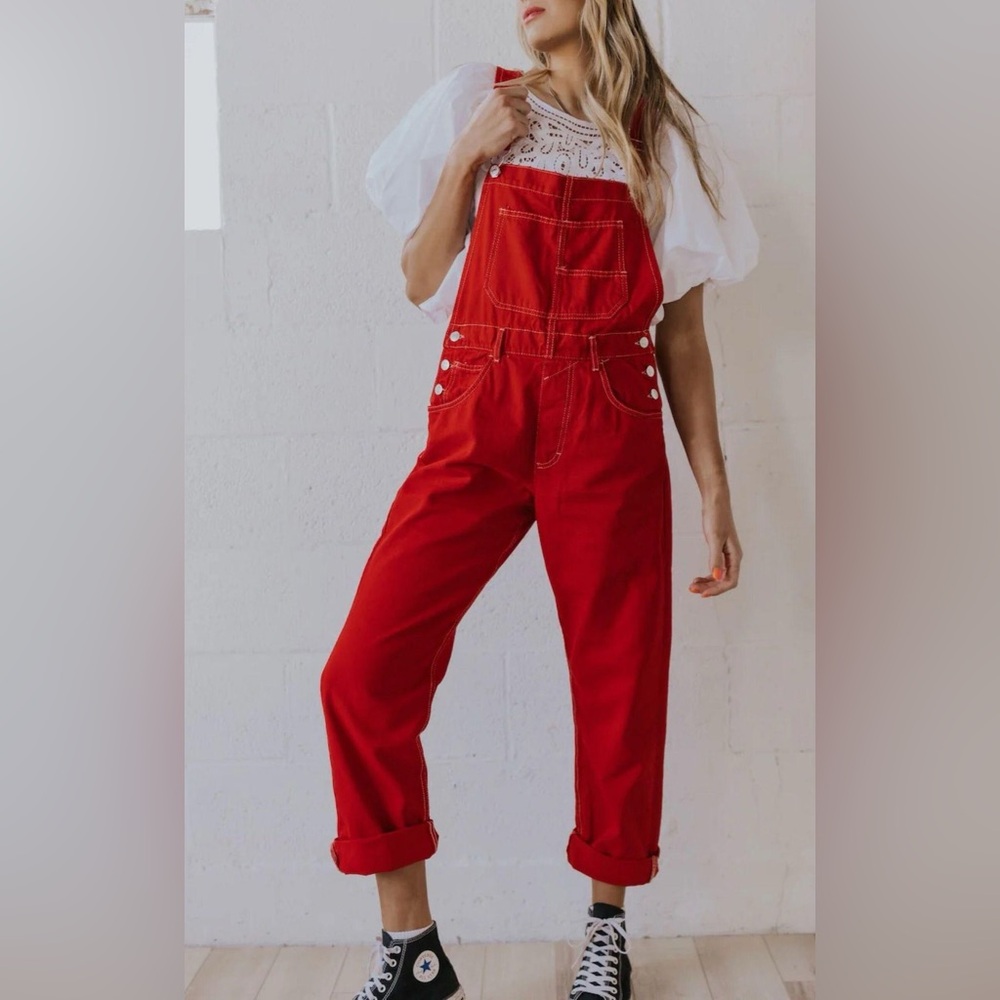 Free People Ziggy Denim Overalls - Picture 4 of 9